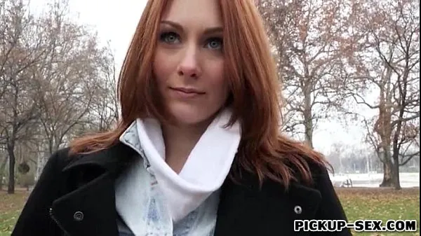 新鲜Redhead Czech girl Alice March gets banged for some cash最好的视频