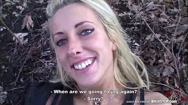 Bitch STOP - Joana White get fucked in the park Video terbaik baharu