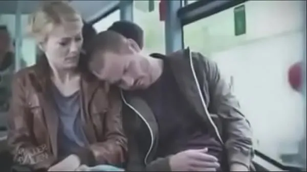 Fresh blonde m. by fake sleeper on bus best Videos