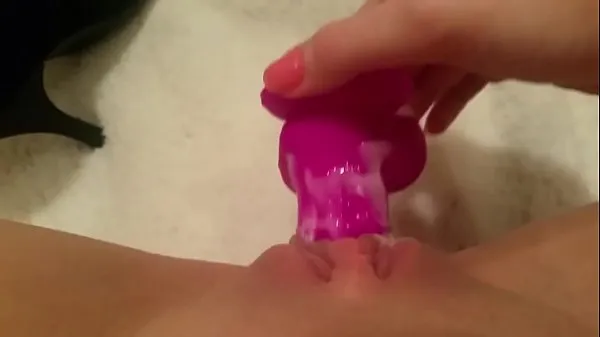 18 year old playing with new dildo, add my s. for more candicebabexo Video terbaik baru
