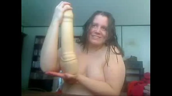 Friske Big Dildo in Her Pussy... Buy this product from us bedste videoer