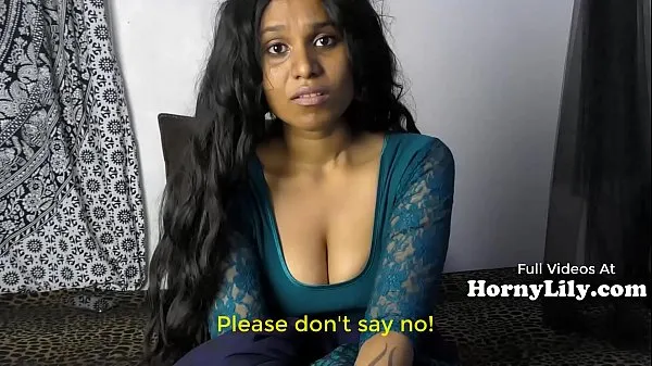 تازہ Bored Indian Housewife begs for threesome in Hindi with Eng subtitles بہترین ویڈیوز