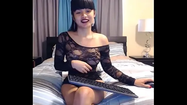 Nieuwe Shemale PreCum - Hot Amateur Asian CamGirl beste video's