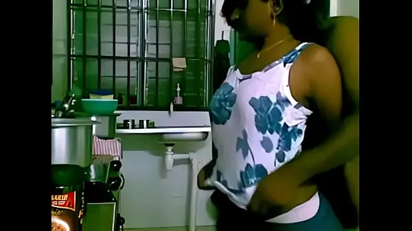 See maid banged by boss in the kitchen Video terbaik baharu