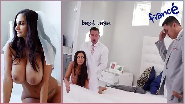 BANGBROS - Big Tits MILF Bride Ava Addams Fucks The Best Man Video terbaik baru