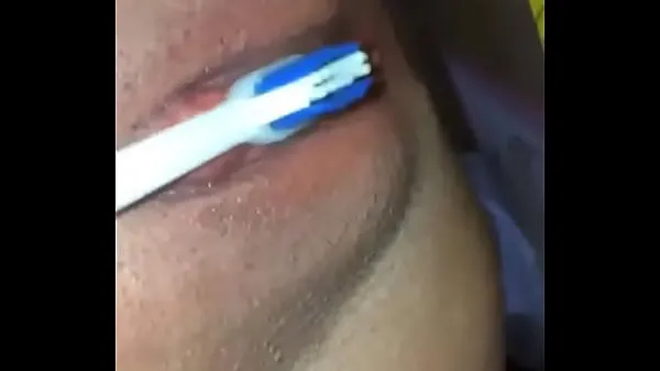 brushing my cock Video terbaik baru
