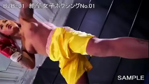 Friss Yuni DESTROYS skinny female boxing opponent - BZB01 Japan Sample legjobb videók