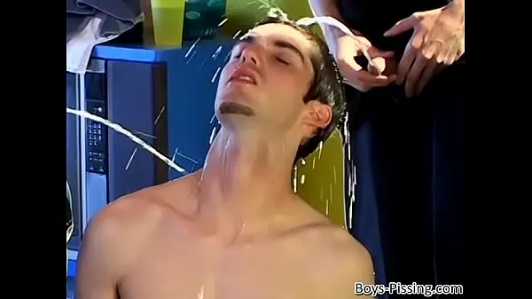 Friske Piss drinking twink anally hammered before facial bedste videoer