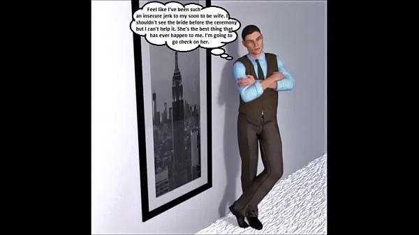 Frische 3D-Comic: HEISSE Ehefrau CHEATS on Husband With Family Member am Hochzeitstagbeste Videos