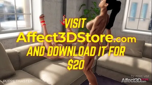 Nya Hot futanari lesbian 3D Animation Game bästa videoklipp