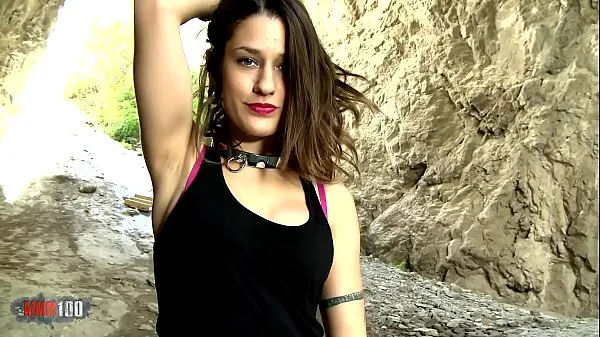 Nya Hot young brunette Alexa Nasha doing a strip in a cave bästa videoklipp