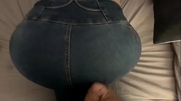 新鮮なI cum in my wife's pants with a tremendous assベスト動画