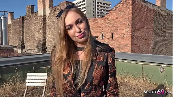 GERMAN SCOUT - Fashion Teen Model Liza Talk to Anal for Cash Video terbaik baru