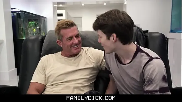 FamilyDick - Sweet Boy Barebacked By His Stepdad While Learning To Workout Video terbaik baharu