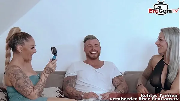 Φρέσκα German port milf at anal threesome ffm with tattoo καλύτερα βίντεο