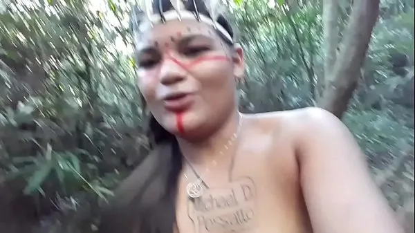Nieuwe Tigress Vip disguises herself as India and attacks The Lumberjack but he goes straight into her ass beste video's