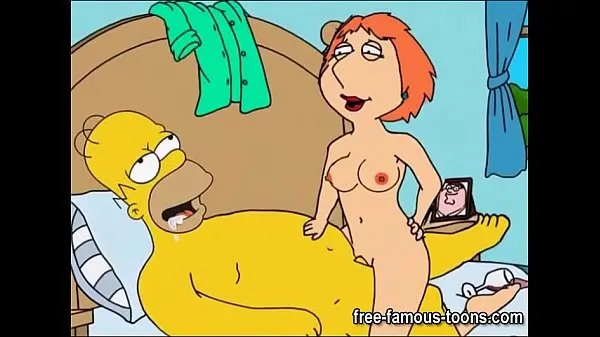 新鲜Simpsons and Griffins swingers orgy最好的视频