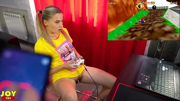 Friske Letsplay Retro Game With Remote Vibrator in My Pussy - OrgasMario By Letty Black bedste videoer