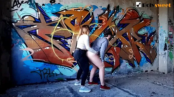 Nieuwe At the abandoned place I fuck with a guy, and then I fuck him with my strapon. Public pegging beste video's