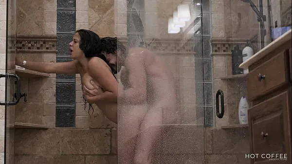 He tought he would get a regular shower but I fucked him and made him cum inside of me Video hay nhất mới