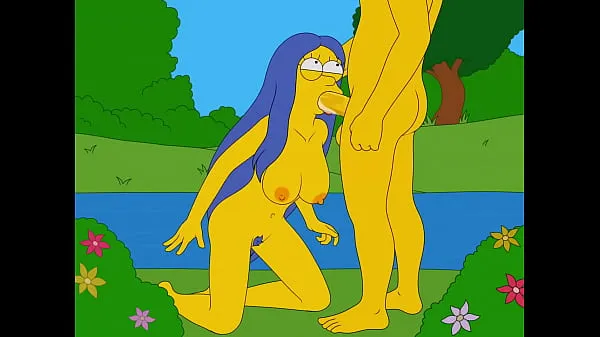 Nieuwe Marge suck off stranger (Sfan beste video's