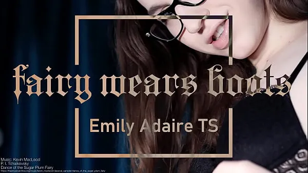 Fresh TS in dessous teasing you - Emily Adaire - lingerie trans best Videos