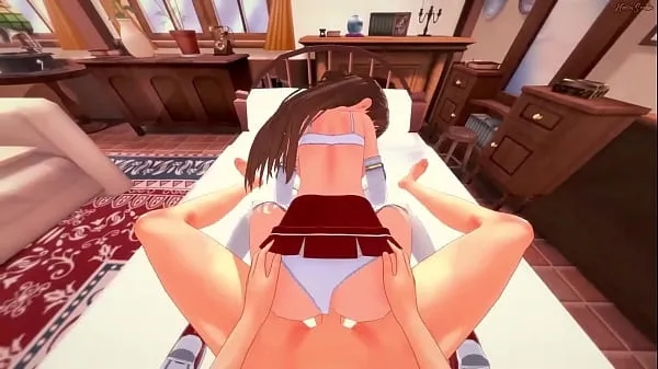 Taze POV fucking Yuuki Asuna, cumming in her mouth and pussy - Sword Art Online Hentai en iyi Videolar