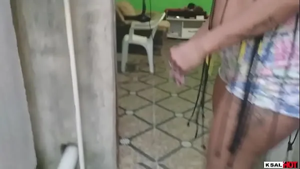 Nya KSAL HOT goes out to look for a place to fuck on the street, and finds an abandoned house, the owner arrives at the time of the fuck and eats Danny hot's naughty pussy too bästa videoklipp
