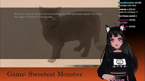 Fresh VTuber LewdNeko Plays Sweetest Monster Part 1 best Videos