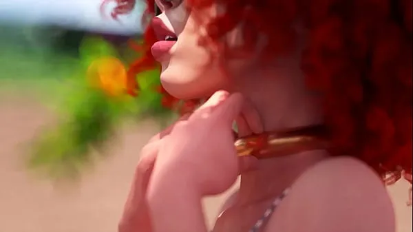 Futanari - Beautiful Shemale fucks horny girl, 3D Animated Video terbaik baru