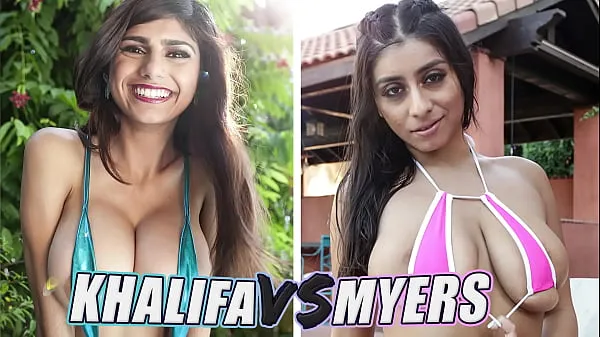 BANGBROS - Battle Of The GOATs: Mia Khalifa vs Violet Myers (Round Two Video terbaik baharu