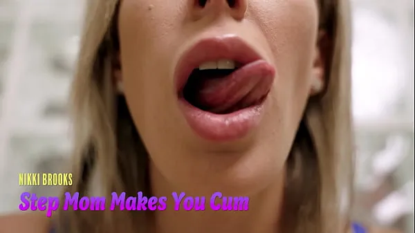 최신 Step Mom Makes You Cum with Just her Mouth - Nikki Brooks - ASMR 최고의 동영상