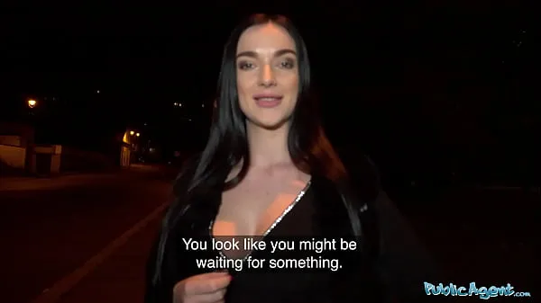 Sveži Public Agent Stunning long haired babe fucked in sexy black lingerie najboljši videoposnetki