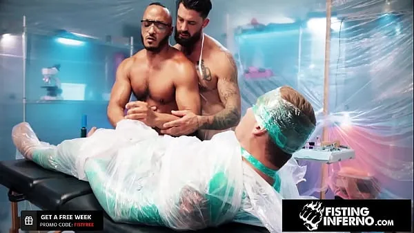 Fresh FistingInferno - Isaac X Bound & Teased By Two Muscle Hunks best Videos