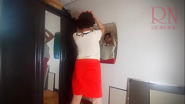 ताज़ा Regina Noir, Mirror, lipstick, makeup, stockings, heels, masturbation. 3 सर्वोत्तम वीडियो
