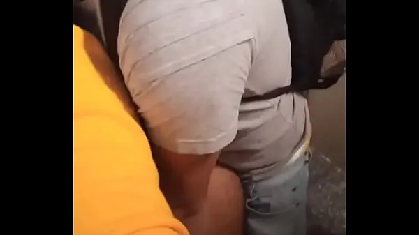新鲜Brand new giving ass to the worker in the subway bathroom最好的视频