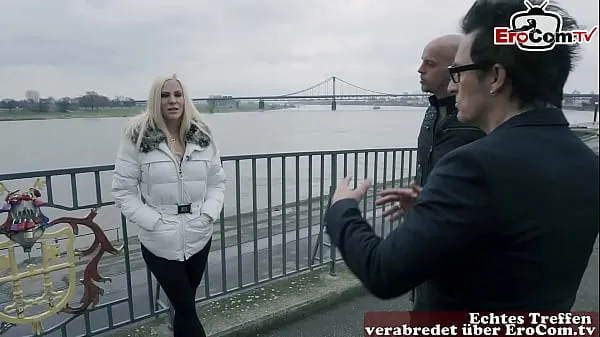 Tuoreet german naive blonde teen pick up after flirt on street 3some parasta videota