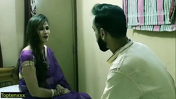 Nieuwe Indian hot neighbors Bhabhi amazing erotic sex with Punjabi man! Clear Hindi audio beste video's
