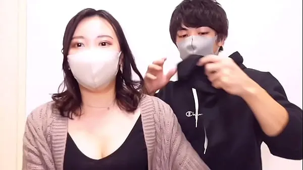 Fresh Blindfold taste test game! Japanese girlfriend tricked by him into huge facial Bukkake best Videos