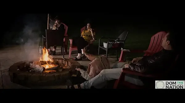 Campfire blowjob with smores and harp musicأفضل مقاطع الفيديو الجديدة