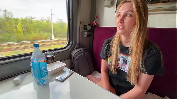 Tuoreet Married stepmother Alina Rai had sex on the train with a stranger parasta videota