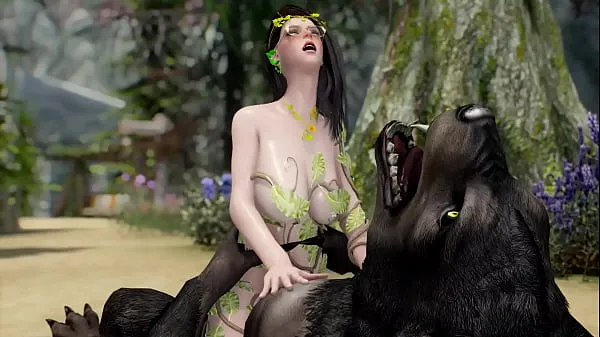 Fresh Elf Fucks Werewolf [UNCENSORED] 3D Monster Porn best Videos