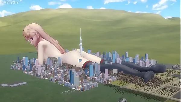 MMD] Playing With The City (Giantess, Sfx, Size fetish content Video terbaik baharu