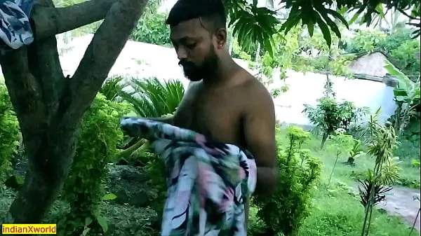 Fresh Desi Bengali outdoor sex! with clear Bangla audio best Videos
