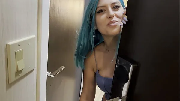 Fresh Casting Curvy: Blue Hair Thick Porn Star BEGS to Fuck Delivery Guy best Videos