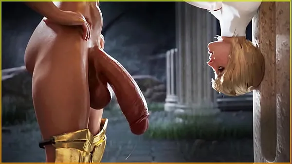 3D Animated Futa porn where shemale Milf fucks horny girl in pussy, mouth and ass, sexy futanari VBDNA7L Video terbaik baru