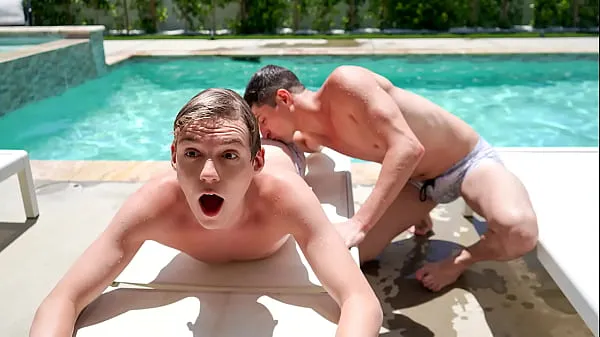 Fresh Pool party turns into a wild anal marathon best Videos