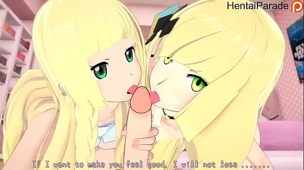 Threesome Lilie x Lusamine Pokemon Hentai Uncensored Video terbaik baru
