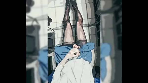 Nové Cosplay short skirt black stockings masturbation najlepšie videá