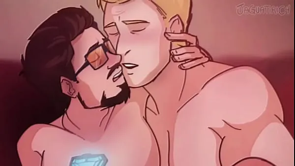 Iron Man x Captain America - Tony Stark x Steve Rogers Stony Marvel gay sex Video hay nhất mới